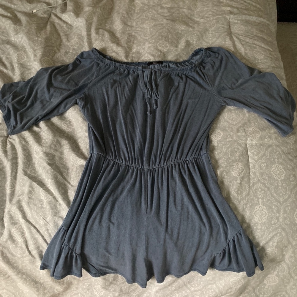 Blue romper
